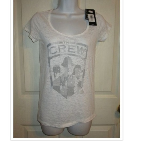 NEW Adidas Burn Out Columbus Crew Soccer Tee SZ S - Picture 1 of 4